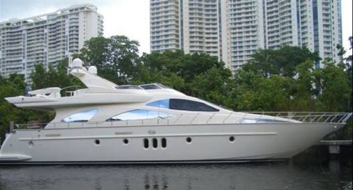 80' foot Azimut Charter La Paz Yates